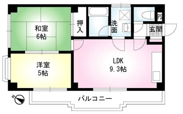 クレストール４３の物件間取画像